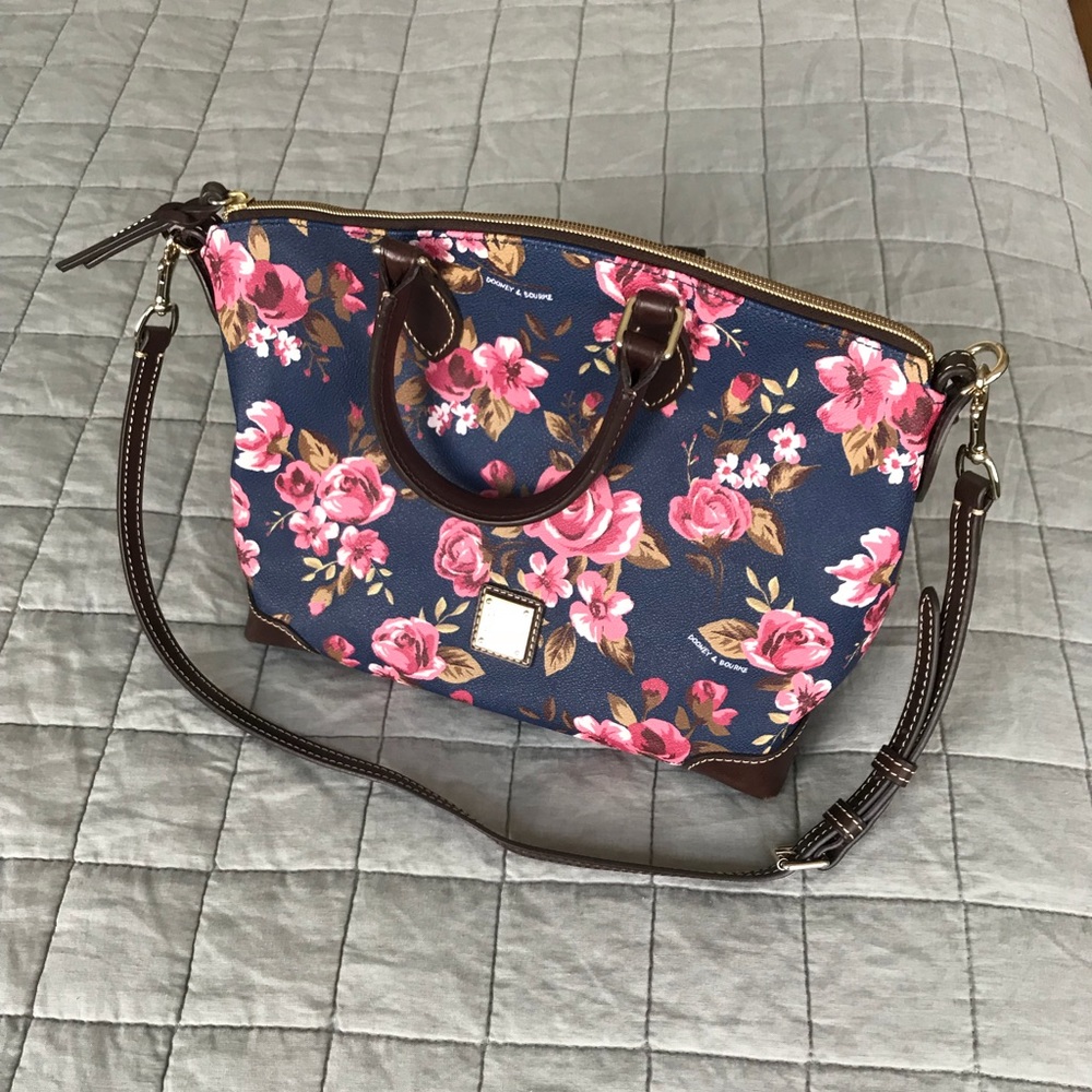 Dooney and Bourke floral bag